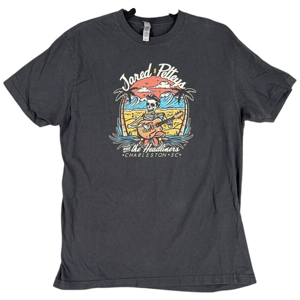 Jared Petteys Shirt Mens L The‎ Headliners Charleston South Carolina Rockabilly